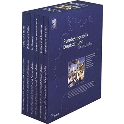 Nationalatlas Bundesrepublik Deutschland - Unser Land In Karten, Texten Und Bildern: Gesellschaft Und Staat - Bevölkerung - Dörfer Und Städte - ... Und Kommunikation - Freizeit Und Tourismus