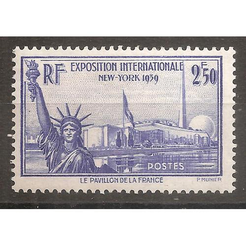 458 (1940) Exposition De New York 2f50 N* (Cote 11e) (9024)