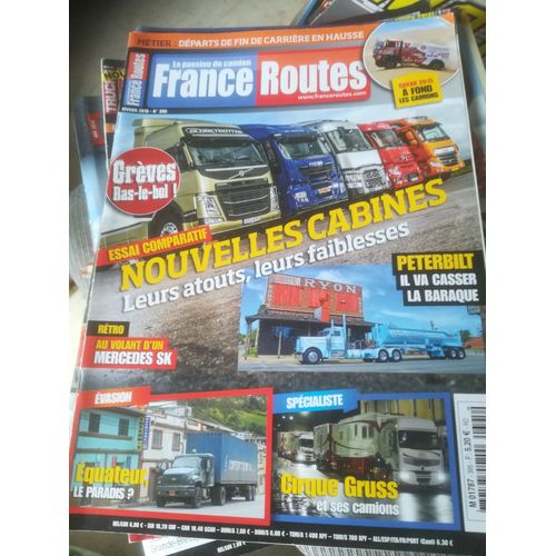 France Routes 395 De 2015 Peterbilt 358,Dakar,Mercedes Actros Streamspace 2,3m,Renault Sleeper Cab,Daf Cf Spacecab,Iveco Stralis Hi Road,Volvo Fm Globetrotter Lxl,Renault K480 Hd,Mercedes Sk1831ls