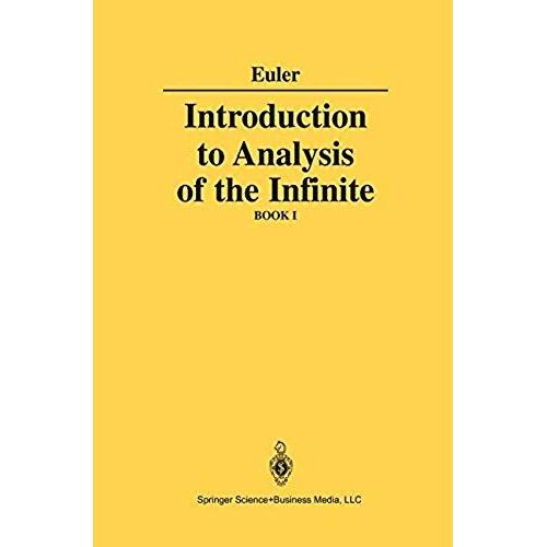 Introduction To Analysis Of The Infinite