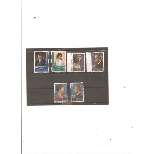 6 Timbres Neufs Princes Et Princesses