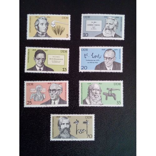 Timbre Allemagne / Rda Yt 2005 A 2011 Séries: Personnalités Célèbres 1978 ( 071112 )