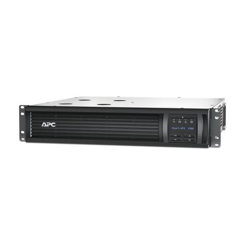 APC Smart-UPS 1500VA LCD RM - Onduleur (rack-montable) - CA 230 V - 1000 Watt - 1500 VA - Ethernet, RS-232, USB - connecteurs de sortie : 4 - 2U - noir - avec APC UPS Network Management Card -...