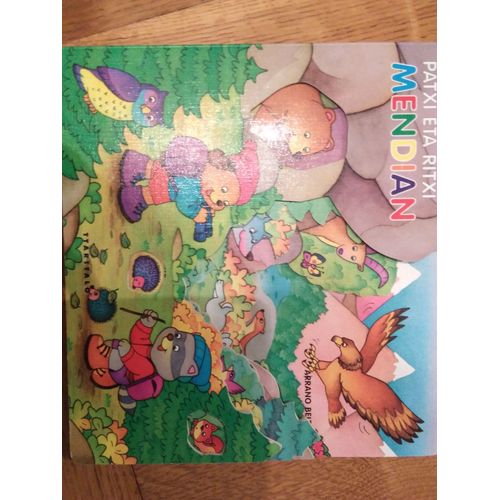 Patxi Eta Ritxi Mendian Livre Enfant En Basque