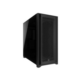 Boitier PC Moyen Tour E-ATX Corsair 5000D Core Airflow avec panneau vitré - Noir