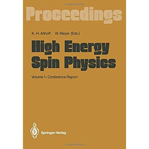 High Energy Spin Physics