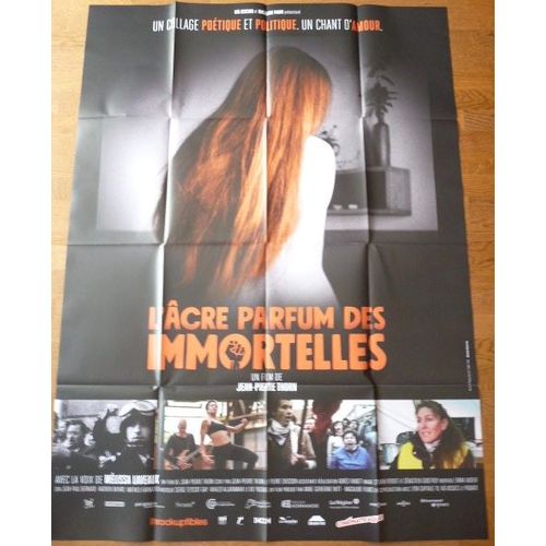 L¿Âcre Parfum Des Immortelles De Jean-Pierre Thorn Avec Nach - Affiche Originale De Cinéma Format 120 Cm X 160 Cm