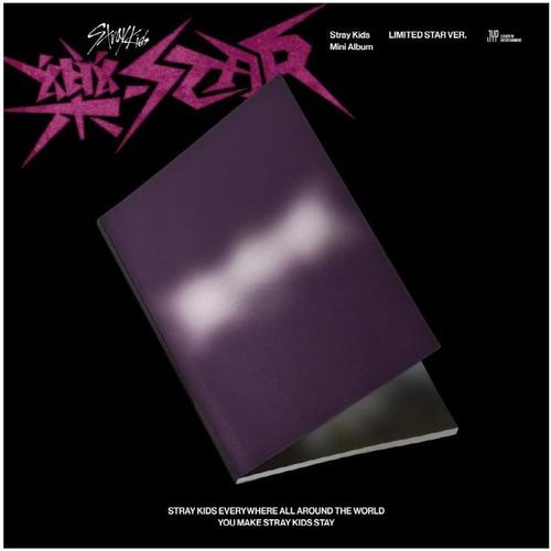 Version limitée STAR Stray Kids -STAR ROCK-STAR 8th Mini album CD + contenu + carte photo + suivi scellé SKZ (version étoile limitée)