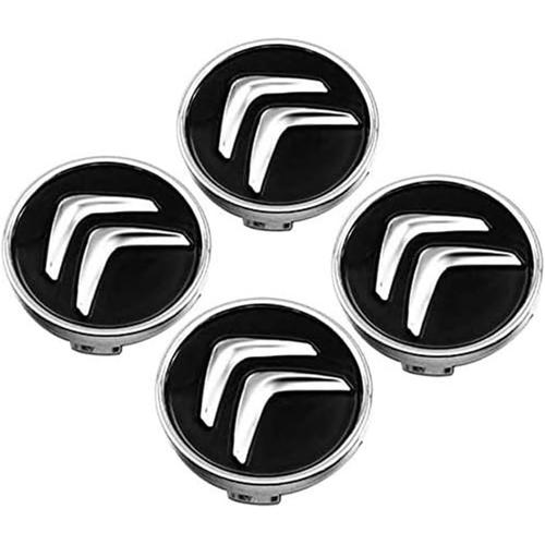 4 Pièces Auto Cache Moyeux Pour Citroen C2 C3 C4 C5 C1 Elysee Berling 60mm Anti Poussière Enjoliveurs Antirouille Capuchons D'enjoliveur Etanche Couvercle Centre Accessoires