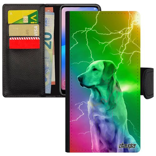 Coque Silicone Pour Huawei P8/P9 Lite 2017 Rabat Chien Arc En Ciel Etui Labrador Jaune Multicolore Orage Animal Pas Cher Aimantée De