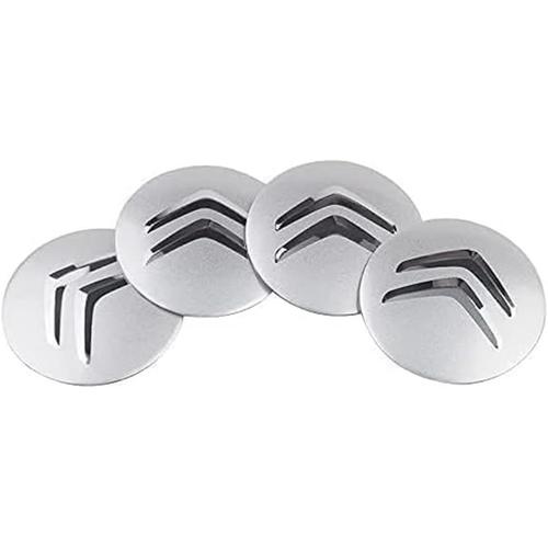 4 Pièces Auto Cache Moyeux Pour Citroen Vts Saxo Elysee Ds3 Ds6 Ds7 C1 C2 C3 56mm Anti Poussière Enjoliveurs Antirouille Capuchons D'enjoliveur Etanche Couvercle Centre Accessoires