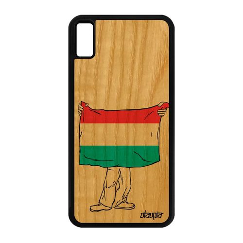 Coque Iphone Xs Max Bois Silicone Drapeau Luxembourg Luxembourgois Foot Football Pas Cher 64 Go Portable Coupe Du Monde Basket