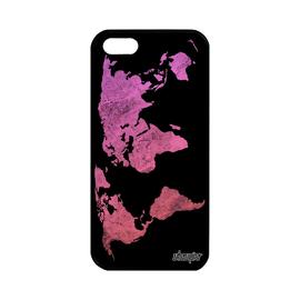 Coque Iphone 5 5s Se En Silicone Carte Monde Pays Geographie Globe Planete Atlas Antichoc Aluminium Rose Effet 128 Go Portable Apple