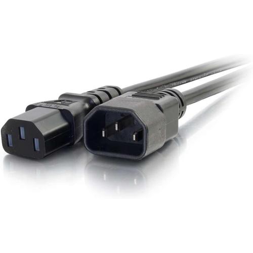 Noir Cables To Go Cable d'extension pour cable d'alimentation PC 3m