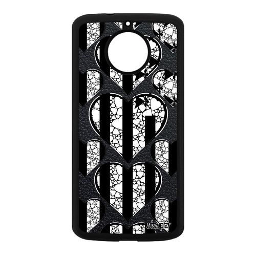 Coque Drapeau Bretagne Breton Pour Motorola Moto E4+ Plus En Silicone Case Football Etui Foot Region Rigide Motif Gwenn Ha Du I Love