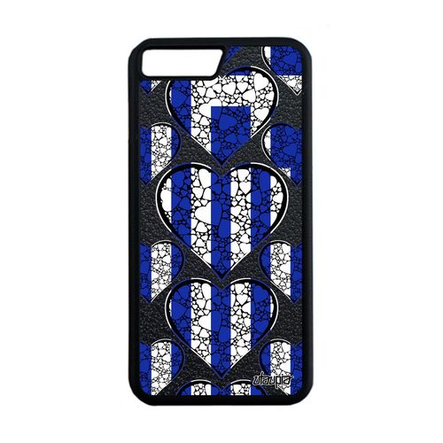 Coque Silicone Pour Apple Iphone 7+ Plus Drapeau Grece Grec Football Euro 4g Jeux Olympiques Coupe Du Monde Jo Basket Made In France