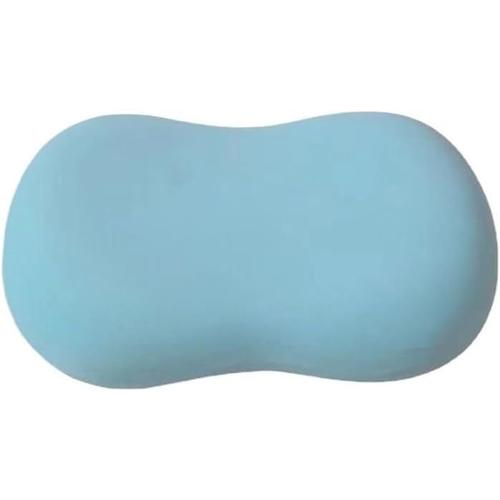 One Color Oreiller Mémoire De Forme Oreiller De Protection Cervicale Et D'aide Au Sommeil, Oreiller For Chat À Mémoire De Rebond Lent (Size : Blue)