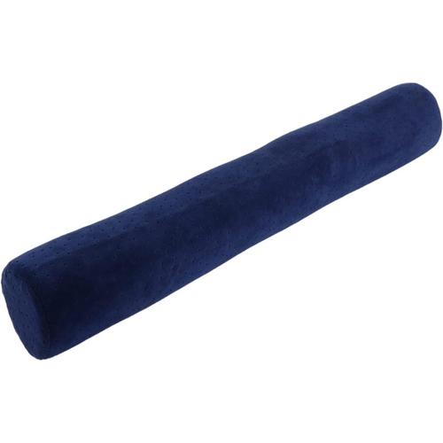 Dark Blue Oreiller Cervical Cylindrique En Mousse Avion Bus Train Premium Traversin Cervical Cylindre Nekc Coussin Oreiller Cervical Cylindrique Oreiller Rond Bobine De Voiture Mousse À Mémoire De