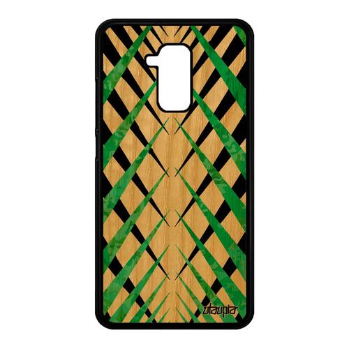 Coque Design Carreau Antichoc Honor 5c Bois Silicone Carre Effet Motif Personnalisé Fond Gel Vert Geometrique Fait Main Noir Tartan