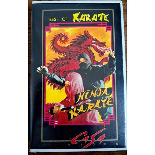 Ninja Karaté - Vhs Secam Casa Video - 1986 - Collection Best Of Karaté