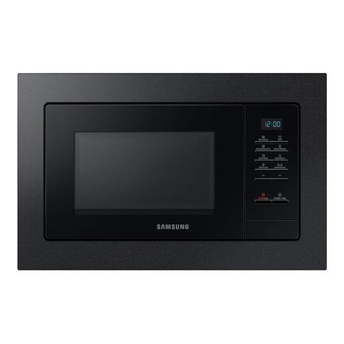 Samsung MG20A7013CB - Four micro-ondes grill - encastrable - 20 litres - 850 Watt - noir