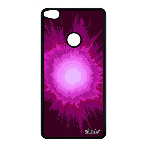Coque De Protection Pour Huawei P8/P9 Lite 2017 Silicone Explosion Rose Etui Motif Pas Cher Fond Soleil Design Effet Mobile Galaxie
