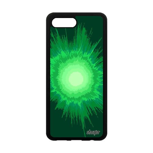 Coque Silicone Explosion Honor 10 Vert Texture Dessin Motif Coloré Souple Design Case Portable Espace 4g Soleil Original Galaxie Alu