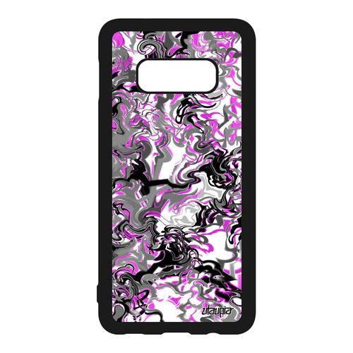 Coque Samsung Galaxy S10e Silicone Marbre Fantaisie Case Peinture Unique Rose Coloré 4g Texture Forme Design Motif Portable De