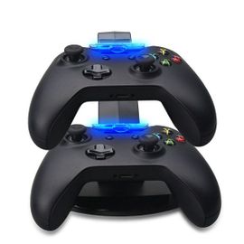 Double Chargeur Usb Pour Station De Charge Pour Station De Chargement Pour Station D'accueil Xbox One Avec Manette De Jeu-Noir