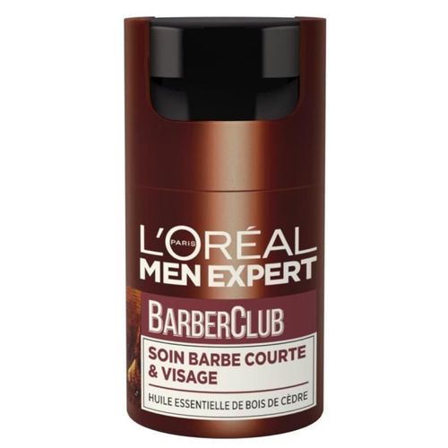 L'oréal Men Expert Barber Club Soin Barbe Courte Et Visage - 50ml 