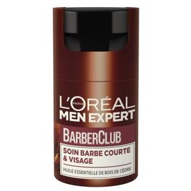L'oréal Men Expert Barber Club Soin Barbe Courte Et Visage - 50ml 