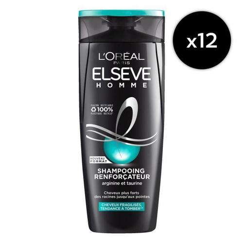 [Lot De 12] Shampooing Renforçateur Arginine Resist X3 Elsève 350ml 