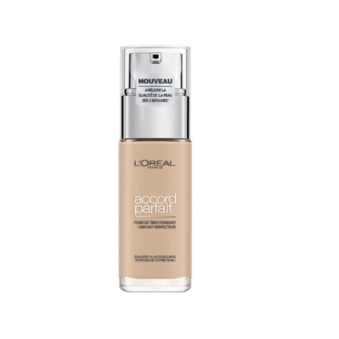 L'oreal Paris Poudre Fondante Accord Parfait - Perfectrice Et Bienfaisante - 2n Vanille 