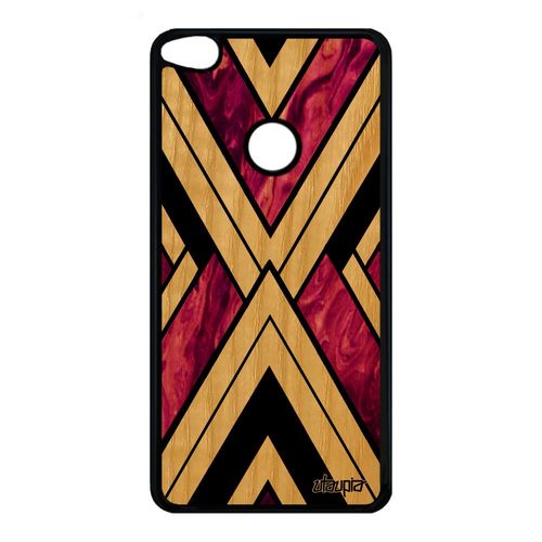 Coque Silicone Pour Huawei P9/P8 Lite 2017 En Bois Marbre Etui Original Housse Design Granite Rose Texture Pierre Geometrie Coloré