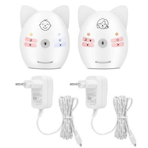 Audio Baby Monitor Digtal Audio Baby Monitor Portable Wireless Two Way Baby Monitor Avec Veilleuse