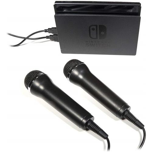 Pair Of Gaming Microphones For Singstar,... 3m (Microphone 2 Pièces)