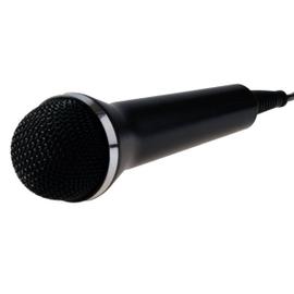 Microphone filaire USB pour jeu de chant karaoké PS4 PS3 noir
