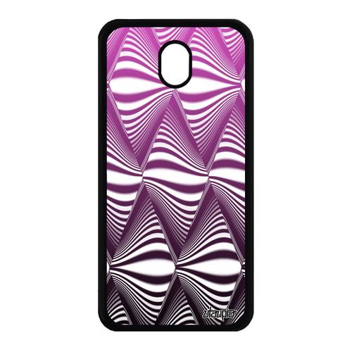 Coque Illusion D'optique Galaxy J7 2017 Pro Silicone Telephone Design Rose Etui Graphique Magique Dégradé Effet Antichoc 4g Samsung