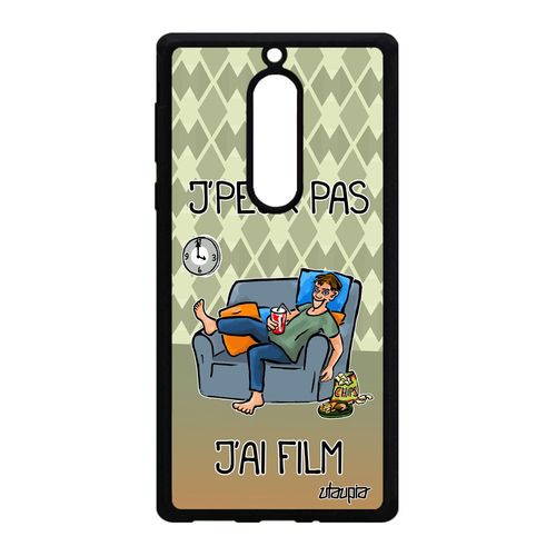 Coque Silicone Antichoc Nokia 5 J'peux Pas J'ai Film Humour Manga Drole Bd Dessin Animé Je 7e Art Jpeux Smartphone Alu Tele Tpu Vert