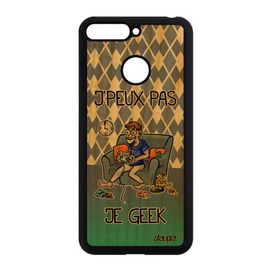Coque Pour Honor 7a Bois Silicone J'peux Pas Je Geek Play Texte Case Bande Dessinée Jeux Video De Protection Gamer Bleu Humour Jpeux