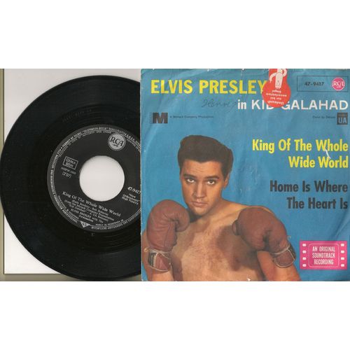 King Of The Whole Wide World 45 Germany 1962 Rca 47-9417