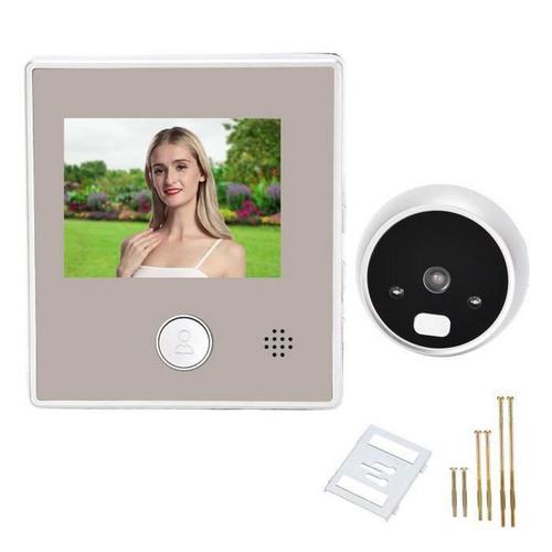 Visionneuse de judas numérique Smart Digital Doorbell Video Door Viewer 2.8In Tft Lcd Screen Vision