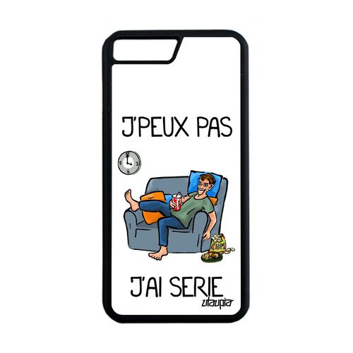 Coque Pour Iphone 8 Plus Silicone J'peux Pas J'ai Série Bande Dessinée Blanc Telephone Motif Housse Jpeux Iphone 8+ Television