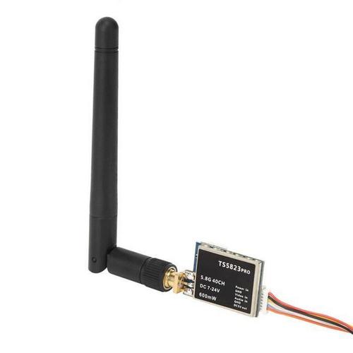 Transmetteur Fpv 5.8g 40ch 600mw Mini Kit D'antenne Émetteur De Transmission D'image Fpv Prise Rp-Sma Pour Drone Fpv-Générique