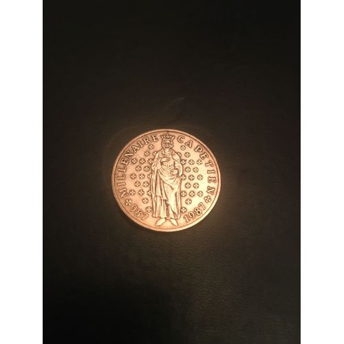 Pièce Commémorative Millénaire Capétien 1987