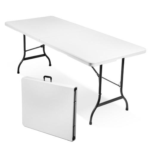 Table 180x75cm en résine pliante EG45065