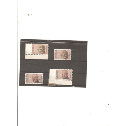2 Timbres Neufs 2 Timbres Obliteres Princes Princesses