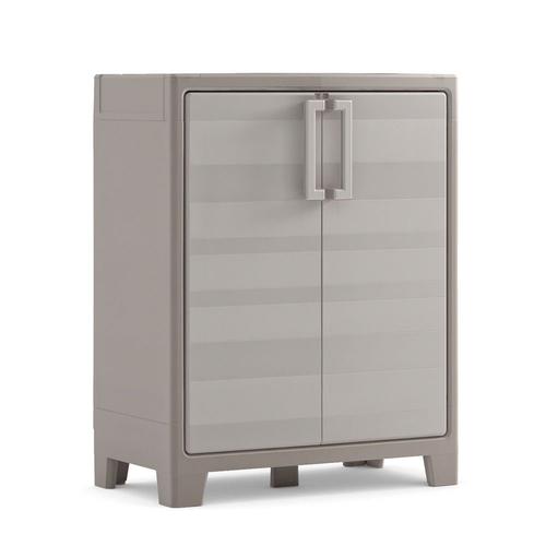 Kis armoire basse de jardin en résine gulliver low terrasse balcon 9752