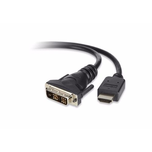 Belkin DVI / HDMI Câble de raccordement [1x DVI mâle 18+1 pôles - 1x HDMI mâle] 3 m noir