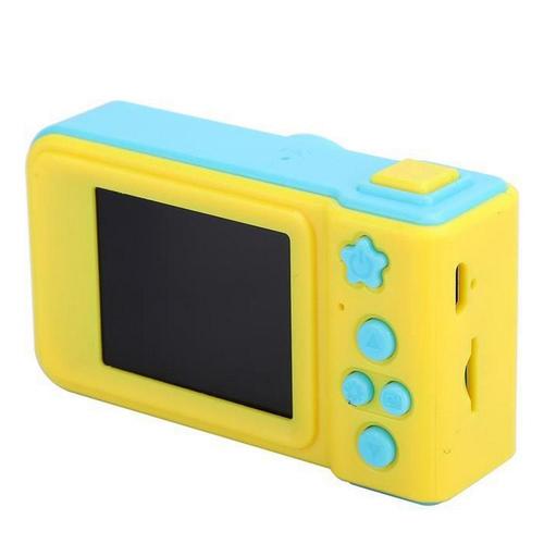 Appareil photo pour enfants Mini Digital Sports Usb Kids Dslr Video Camera Toy avec fente pour carte mémoire (Bleu)
